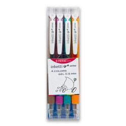 Roller Penac Inketti sada 4 barev (oranžová, hnědá, levandulová, tyrkysová)