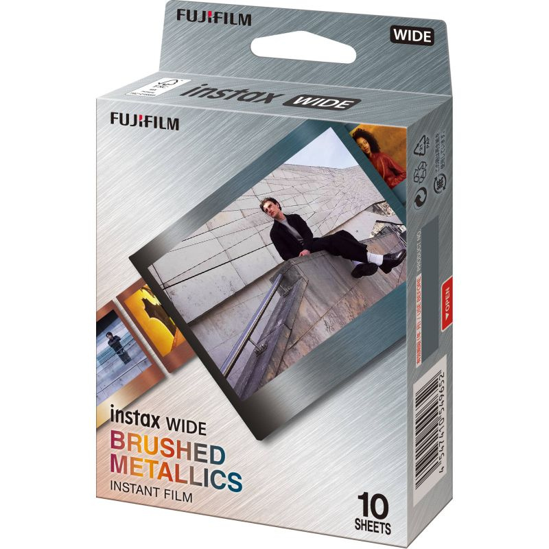 FujiFilm Instax Wide film Brushed Metal 10ks