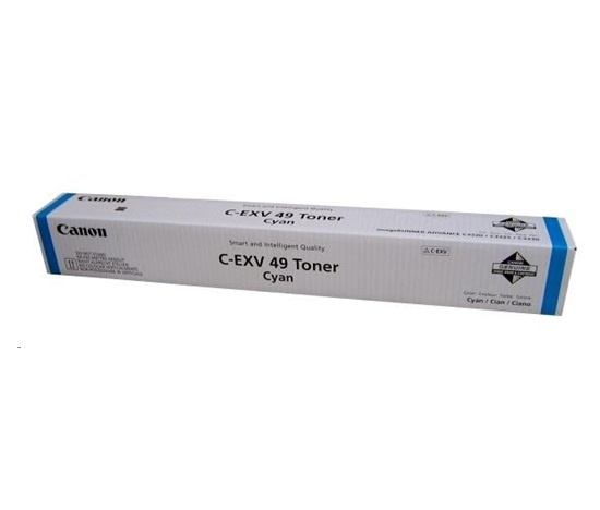 Toner Canon C-EXV49C, azurová
