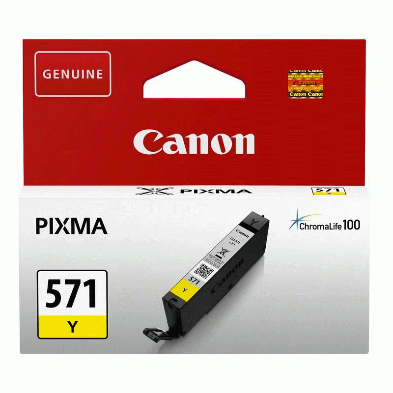 Canon CLI-571 Y, žlutý