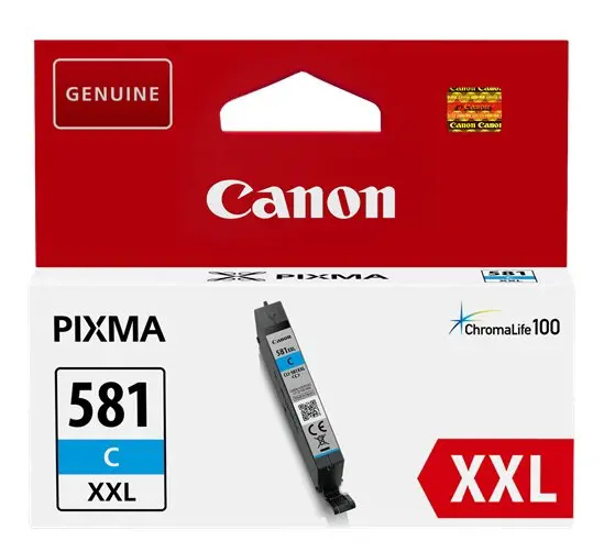 Cartridge Canon CLI-581C XXL - azurový