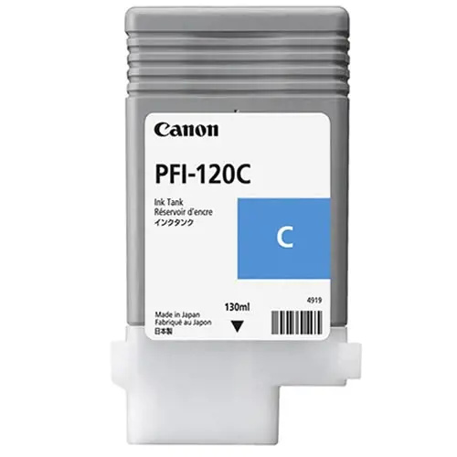 Cartridge Canon PFI-120C - azurová