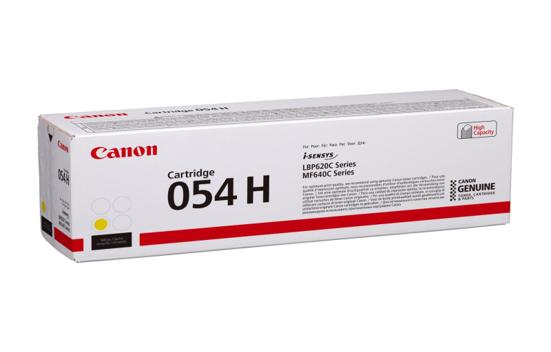 Toner Canon CRG 054H - žlutý