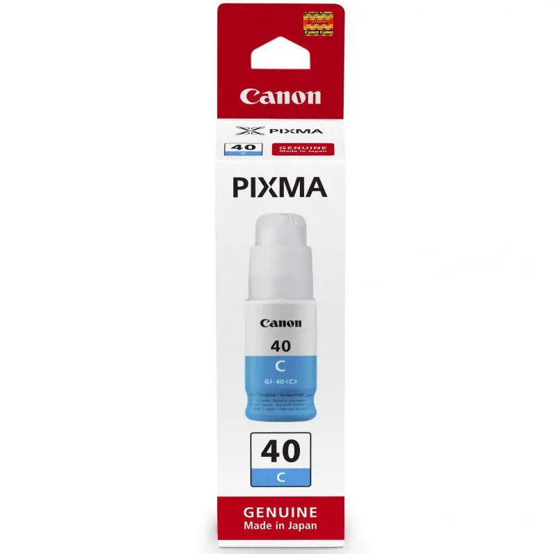 Inkoustová náplň Canon GI-40C - azurová