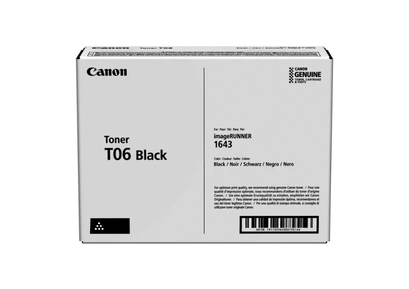Toner Canon T06 - černý