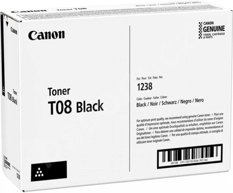 Toner Canon T08 - černý