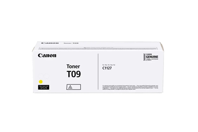 Toner Canon T09 - žlutá