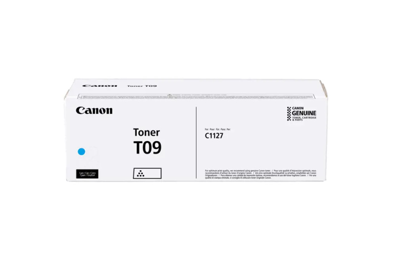 Toner Canon T09 - azurová