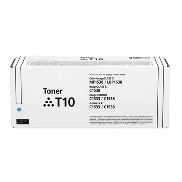 Originální toner Canon T10  - azurový