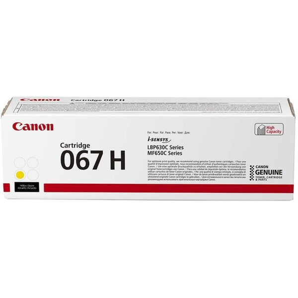 Toner Canon 067H - žlutá