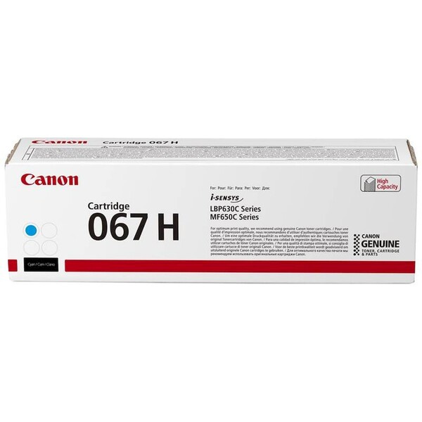 Toner Canon 067H - azurová