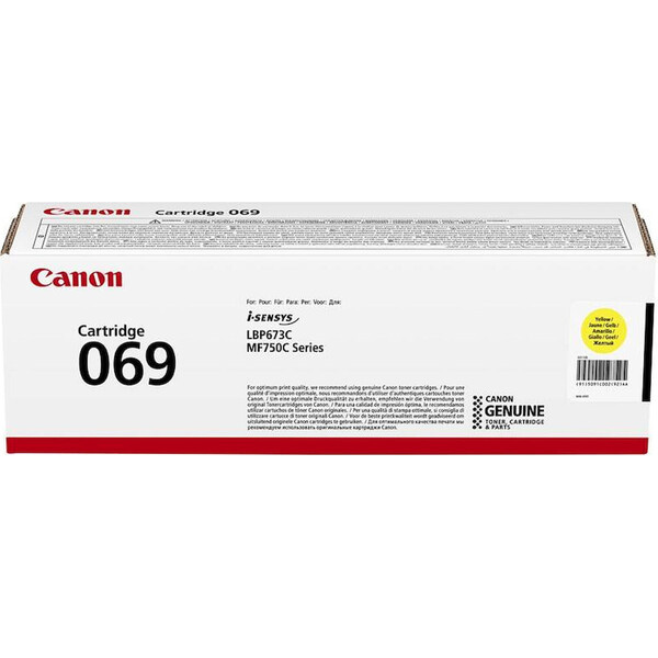 Toner Canon 069 - žlutá