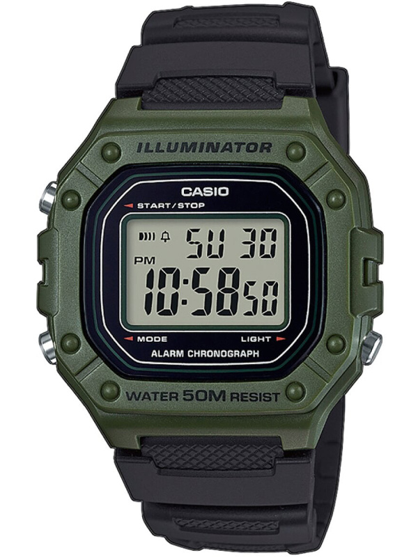 Casio W-218H-3AVEF Collection 43mm