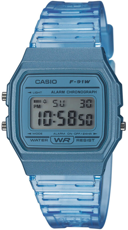 Casio F-91WS-2EF Timeless Collection 33mm 1ATM