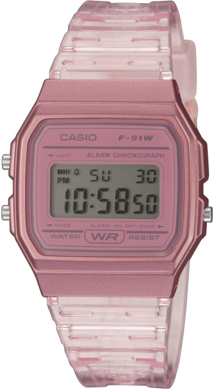 Casio F-91WS-4EF Timeless Collection 33mm 1ATM