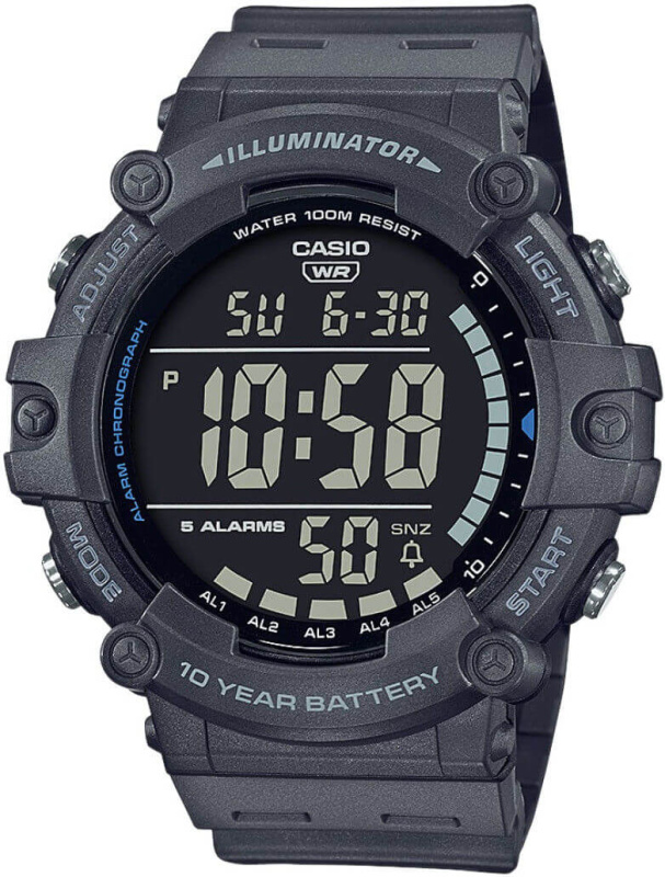 Casio AE-1500WH-8BVEF Collection 50mm