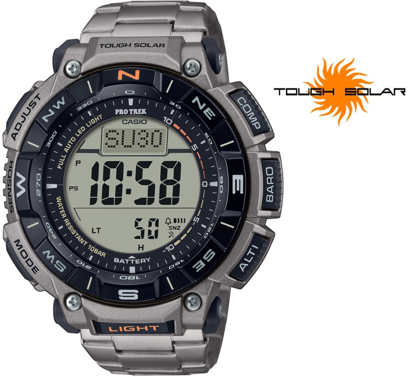 Casio PRG-340T-7ER Pro Trek Radio Solar 53mm