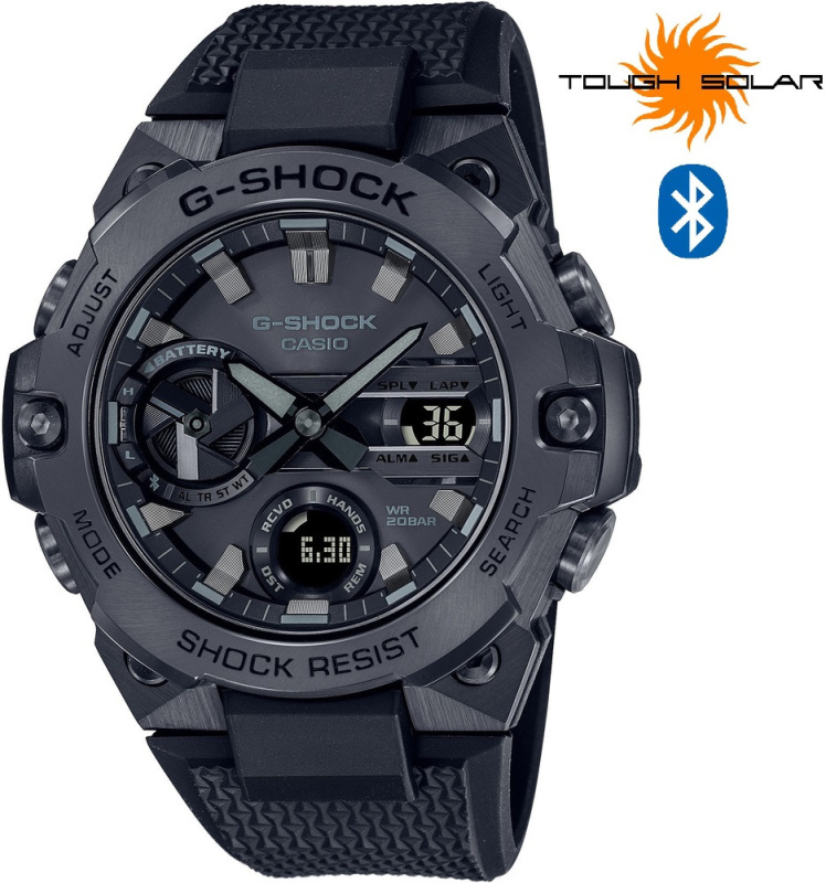 Casio GST-B400BB-1AER G-Shock G-Steel Radio Controlled Solar 50mm 20ATM