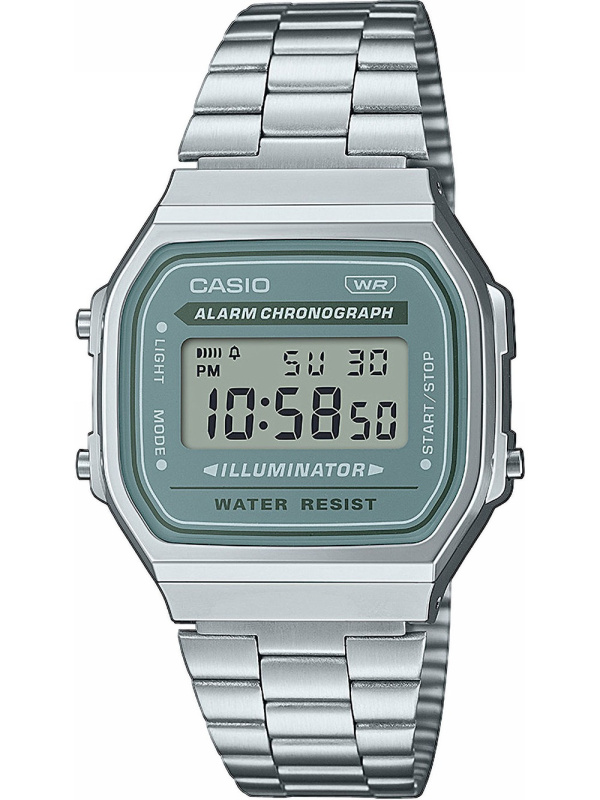 Casio A168WA-3AYES Vintage Collection 36mm 1ATM