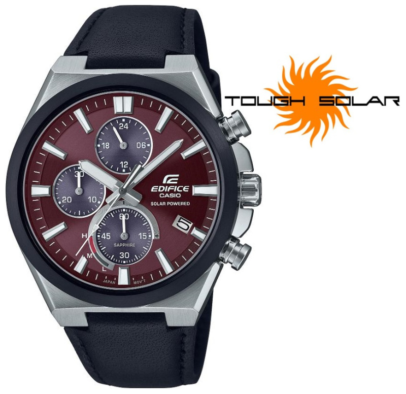 Casio EFS-S630BL-5AVUEF Edifice Chronograph Solar 44mm 10ATM