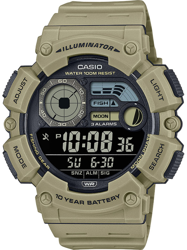 Casio WS-1500H-5BVEF Timeless Collection 50mm 10ATM