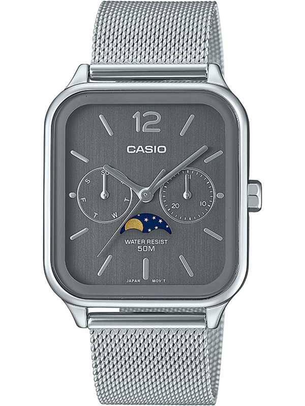 Casio MTP-M305M-8AVER Timeless Collection Moonphase 34mm 5ATM