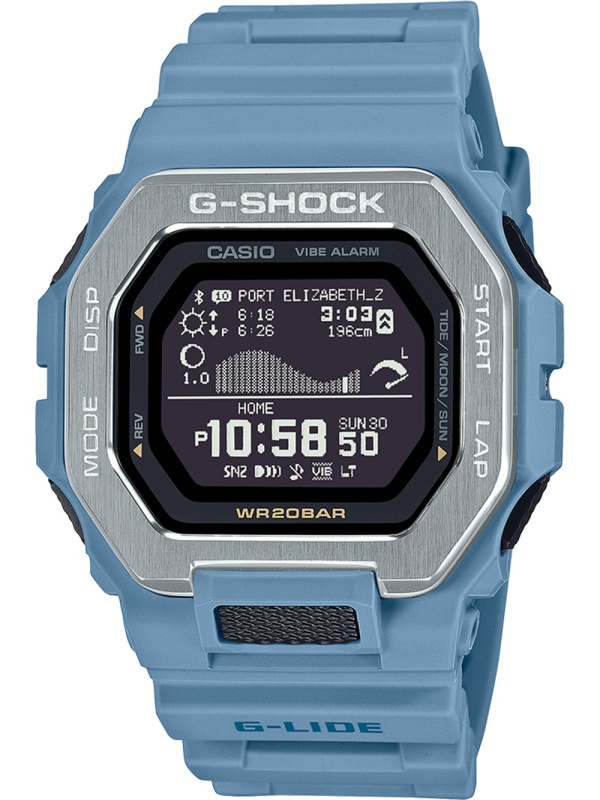 Casio GBX-100-2AER G-Shock G-Lide Moonphase 46mm 20ATM