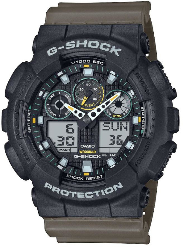 Casio GA-100TU-1A3ER G-Shock Classic 51mm 20ATM