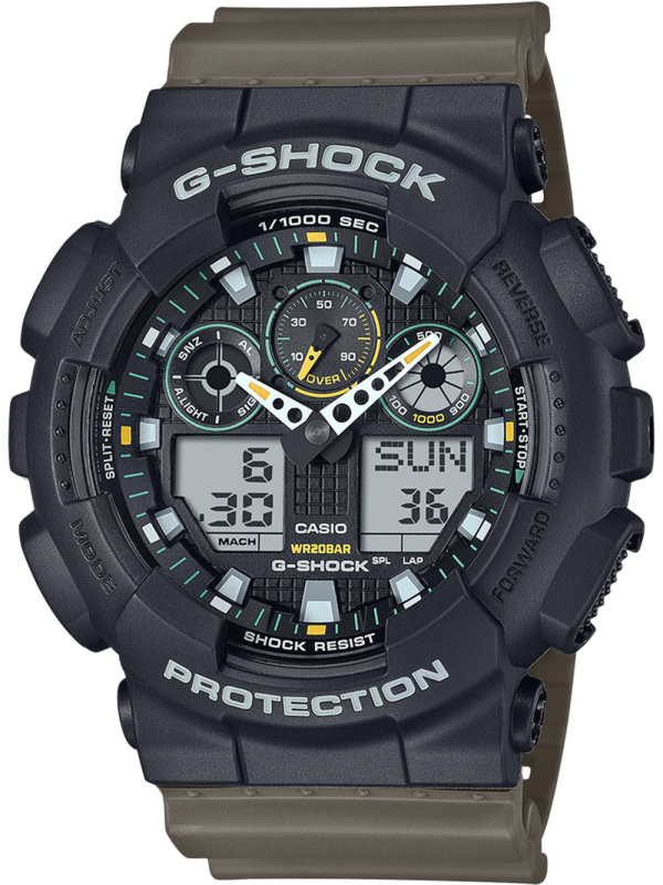 Casio GA-100TU-1A3ER G-Shock Classic 51mm 20ATM
