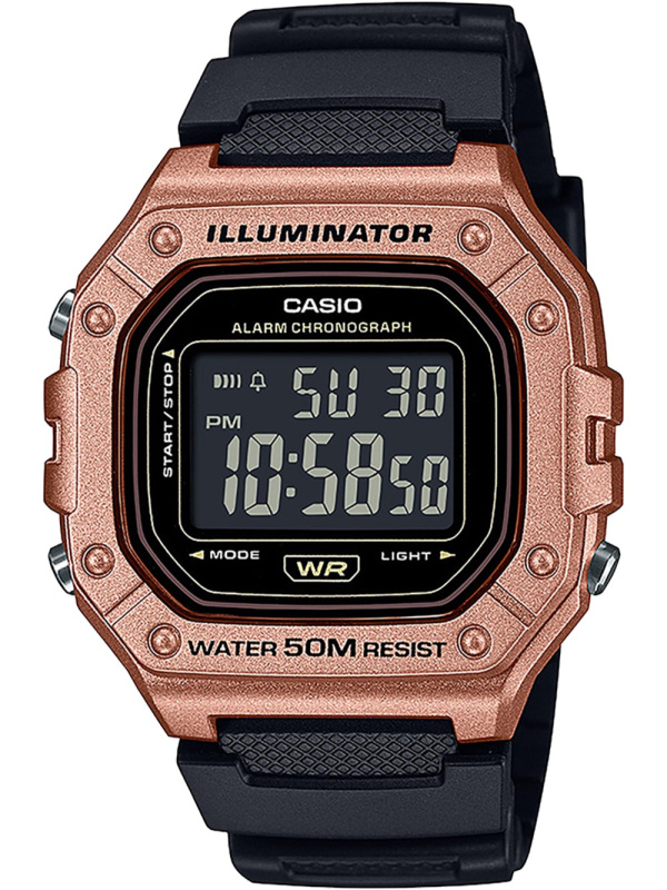 Casio W-218HM-5BVEF Timeless Collection 43mm 5ATM