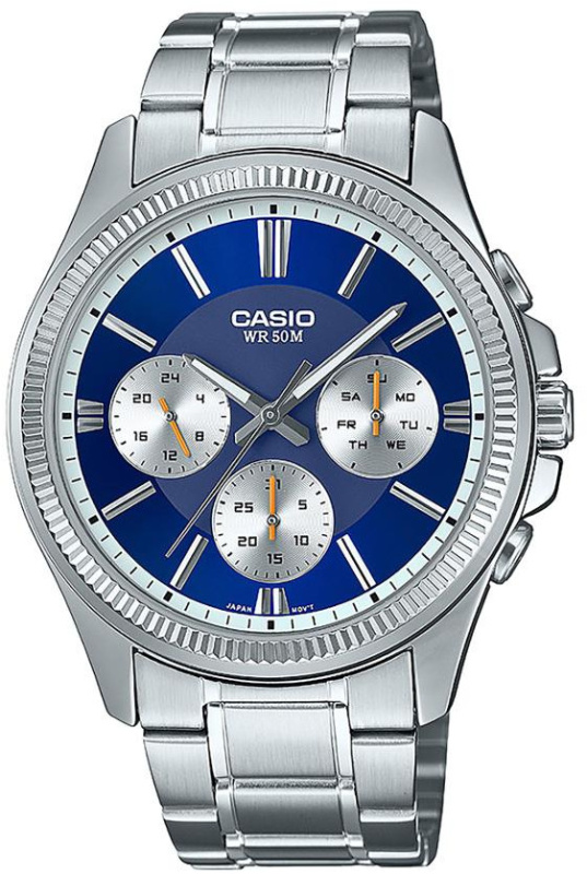 Casio MTP-1375PD-2A1VEF Timeless Collection 44mm 5ATM