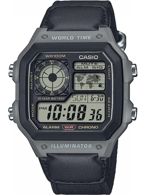 Casio AE-1200WHUB-8AVEF Timeless Collection 42mm 10ATM