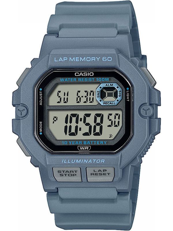 Casio WS-1400H-2AVEF Timeless Collection 44mm 10ATM