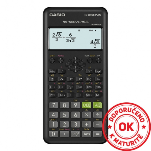 Školní kalkulátor Casio FX 350 ES PLUS 2E Casio