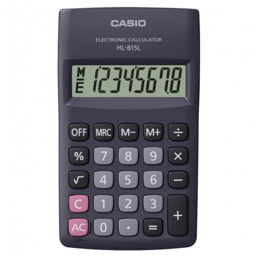 Kapesní kalkulačka Casio HL 815L BK - černá