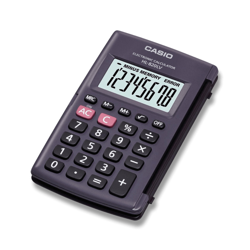 Casio HL 820 LV BK - kalkulátor