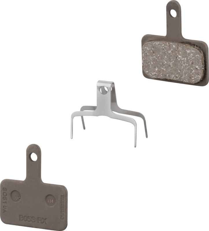 SHIMANO destičky brzdové SH B05S polymerové, s pružinou
