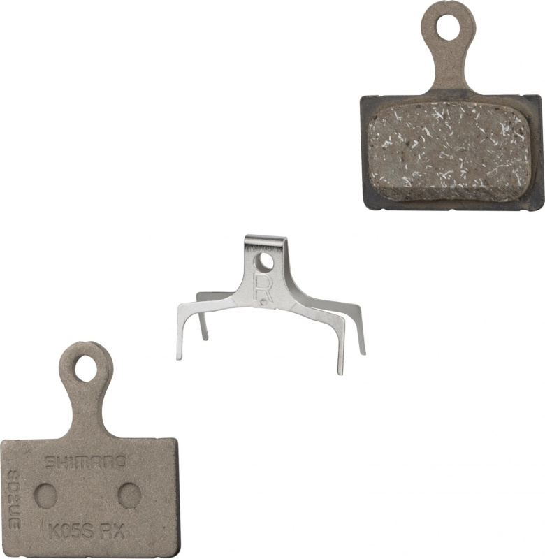 SHIMANO destičky brzdové SH K05S polymerové, s pružinkou