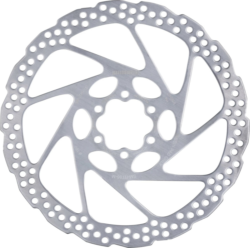 SHIMANO kotouč brzdový SH SMRT56, 6 děr 180mm