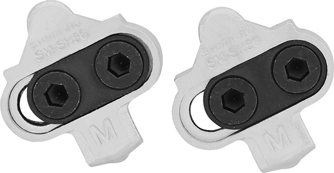 zarážky-kufry SHIMANO SPD SM-SH56 stříbrné