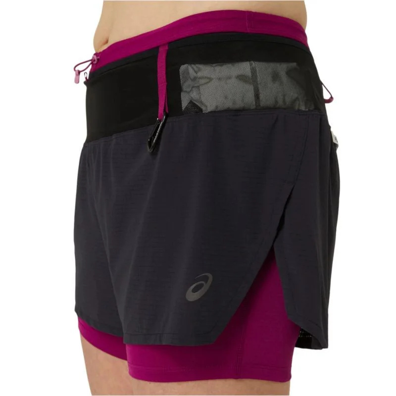 Asics Fujitrail 2-N-1 Short W 2012C719-002 dámské kraťasy L