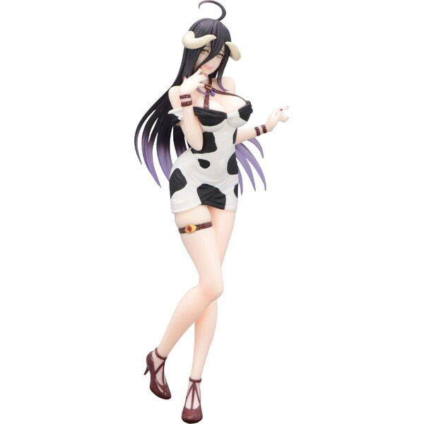 Furyu Trio-Try-iT Overlord - Albedo (Mini Dress Cow Pattern) 21 cm Vícebarevná