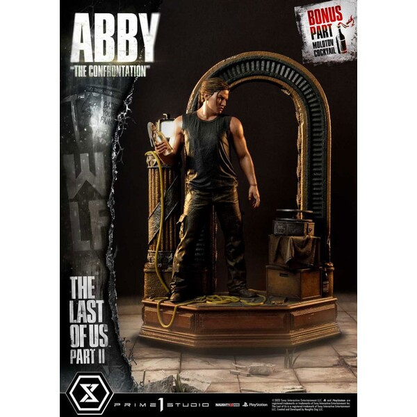 Socha Prime 1 Studio The Last of Us: Part II - Abby 1/4 "The Confrontation" Bonus Version 58 cm