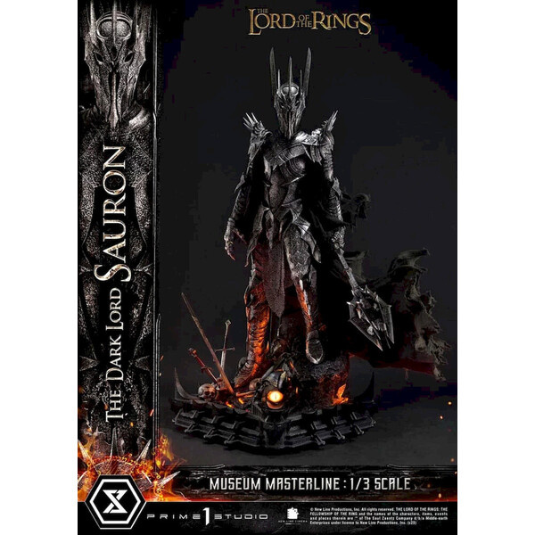 Socha Lord of the Rings Museum Masterline Series Statue 1/3 The Dark Lord Sauron 117 cm