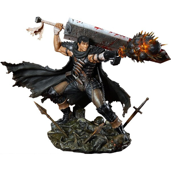 GUTS BLACK SWORDSMAN VER. BERSERK 1/7 SCALE FIGURE Vícebarevná