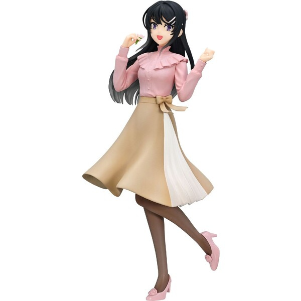 Rascal Does Not Dream of Bunny Girl Senpai Trio-Try-iT PVC Statue Mai Sakurajima Spring Outfit Ver. Vícebarevná