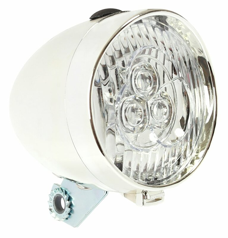 M-WAVE světlo přední Retro 3 LED Velikost: dynamové