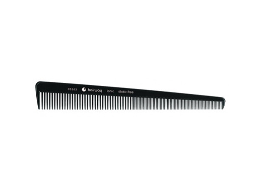 Kadeřnický hřeben ionic 187mm Hairway