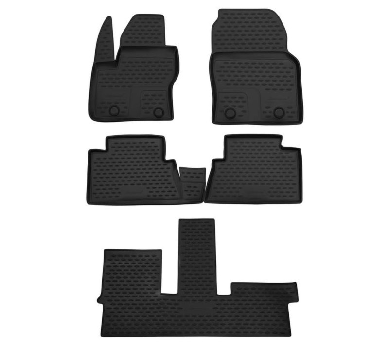 Gumové autokoberce Ford Grand C-Max 2010-2019 (7 míst)