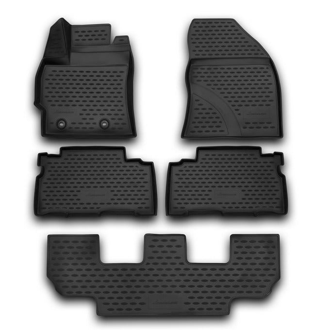 Gumové autokoberce Toyota Verso 2013-2018 (7 míst)